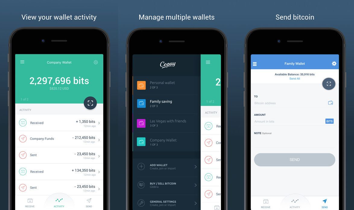 buy bitcoin on copay